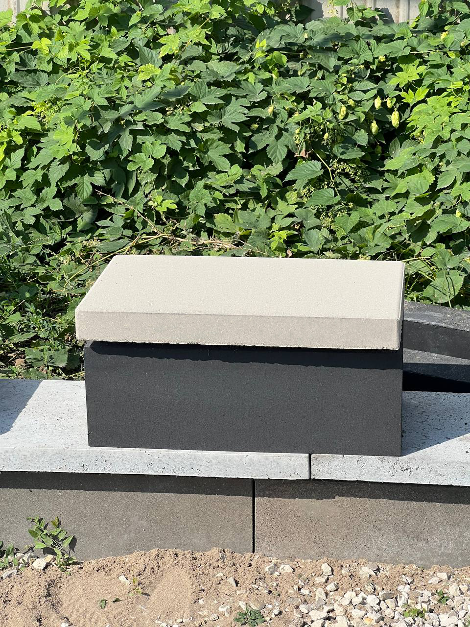 Забор из бетонных блоков — проект _ | ПрохорГрупп